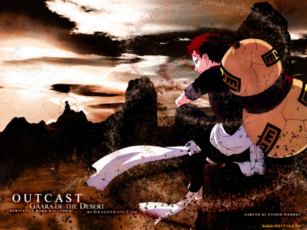 , naruto, shinobi, gaara